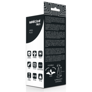 Addicted Toys — Butt Plug, 14.5 cm, Black — Anal — view 2