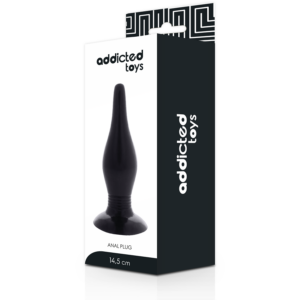 Addicted Toys — Butt Plug, 14.5 cm, Black — Anal — view 3