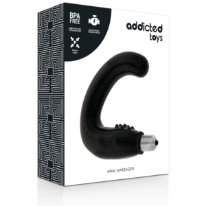 Addicted Toys — Prostate Vibrator, Black — Anal — view 2