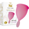 Nina Kikí — Menstrual Cup, Silicone, Size L, Pink — Menstrual Cups