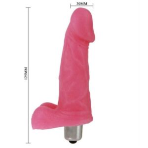 Baile Slik Pleasure — Realistic Vibrator, Natural — Realistic Vibrators — view 2