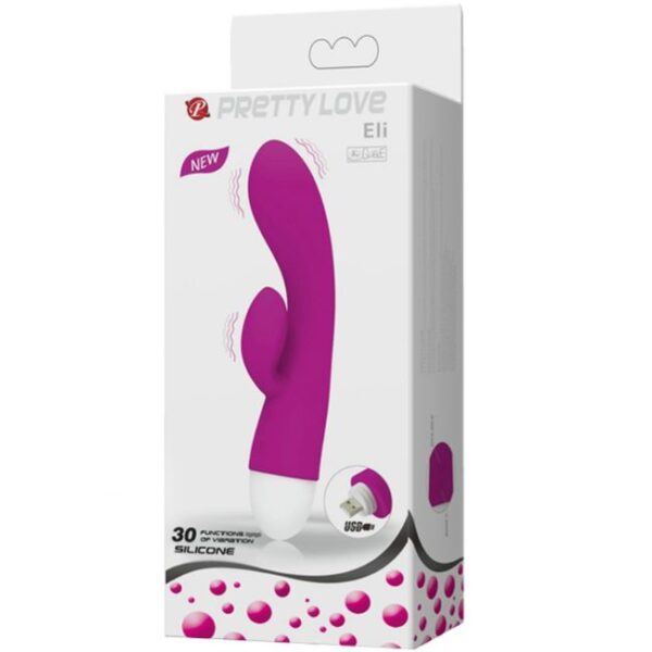 Pretty Love Smart Eli — Rabbit Vibrator, Rechargeable — G-Spot Vibrators — view 9