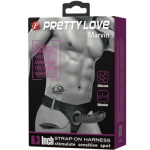 Pretty Love Marvin — Vibrating Strap-On — Strap-Ons & Harnesses — view 3