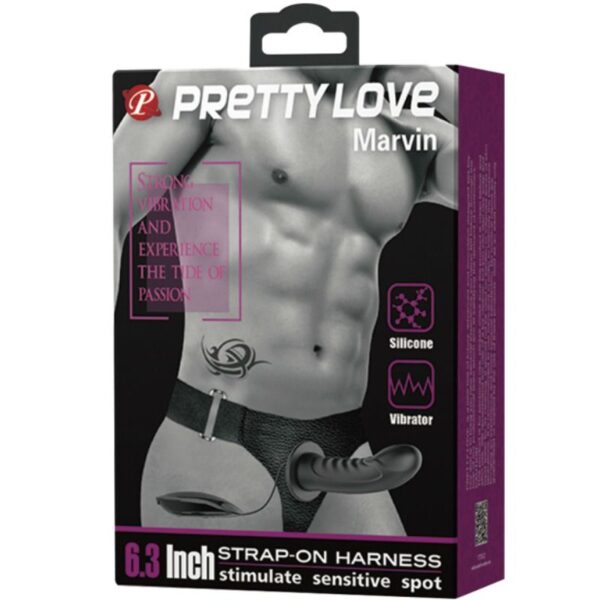 Pretty Love Marvin — Vibrating Strap-On — Strap-Ons & Harnesses — view 3