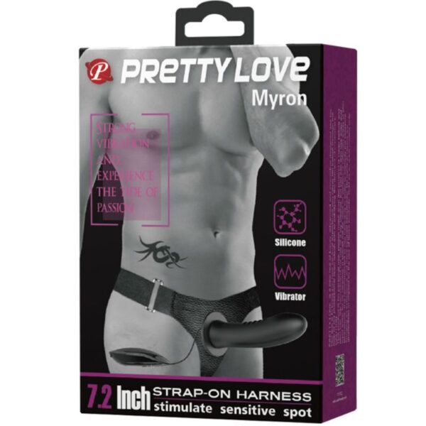 Pretty Love Myron — Vibrating Strap-On — Strap-Ons & Harnesses — view 6