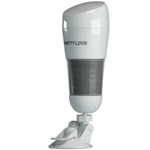 Pretty Love Hedy — Male Masturbator, Suction Cup, White — Non-Vibrating Masturbators