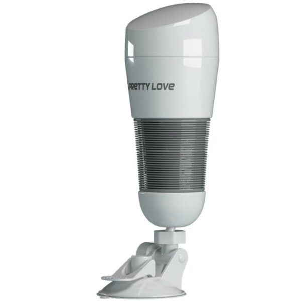 Pretty Love Hedy — Male Masturbator, Suction Cup, White — Non-Vibrating Masturbators