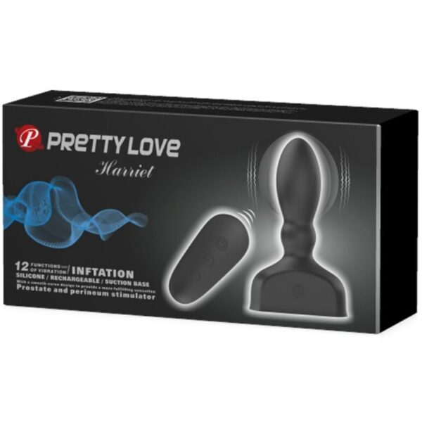 Pretty Love Marriel — Inflatable Butt Plug, Remote Control — Anal — view 4