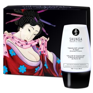 Shunga Rain of Love — Stimulating Cream, 30 ml — Arousal Gels for Women
