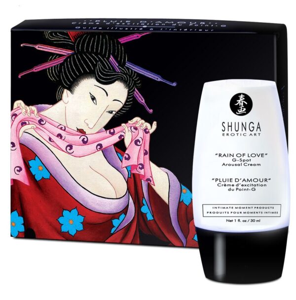 Shunga Rain of Love — Stimulating Cream, 30 ml — Arousal Gels for Women