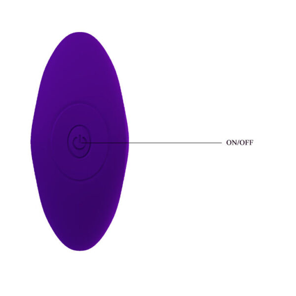 Pretty Love — Vibrating Butt Plug, Rechargeable, Lilac — Anal — view 2