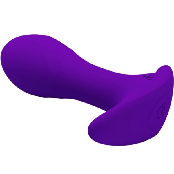 Pretty Love — Vibrating Butt Plug, Rechargeable, Lilac — Anal — view 8
