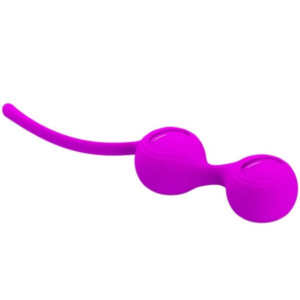 Pretty Love Tighten Up I — Kegel Balls, Silicone, Lilac — Ben Wa Balls — view 3