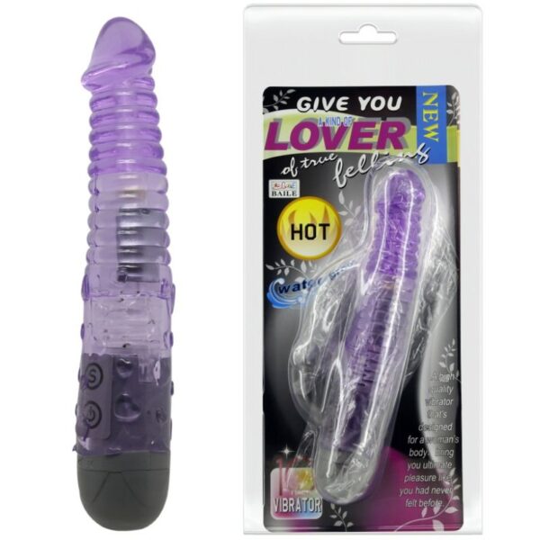 Baile Give You Lover — Vibrator, Waterproof, Lilac — Classic Vibrators — view 3