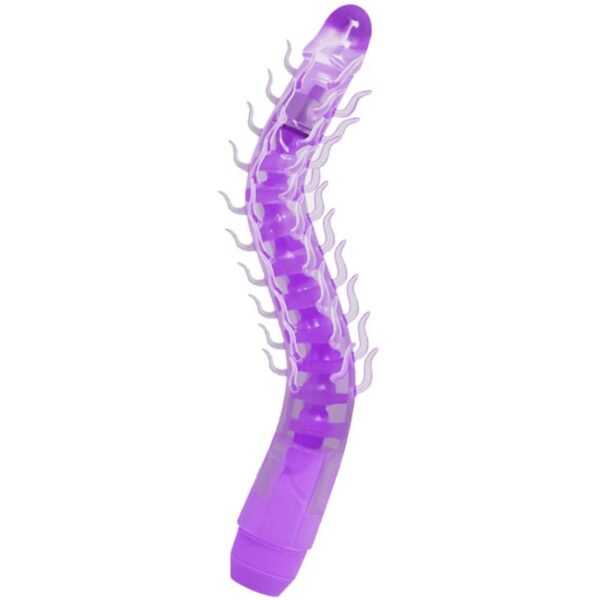 Baile Flexi Vibe Sensual Spine — Vibrating Dildo, 23.5 cm, Lilac — Classic Vibrators