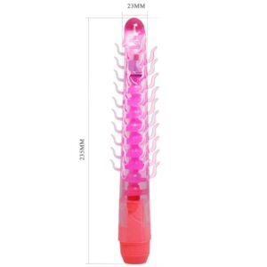 Baile Flexi Vibe Sensual Spine — Vibrating Dildo, 23.5 cm, Lilac — Classic Vibrators — view 4