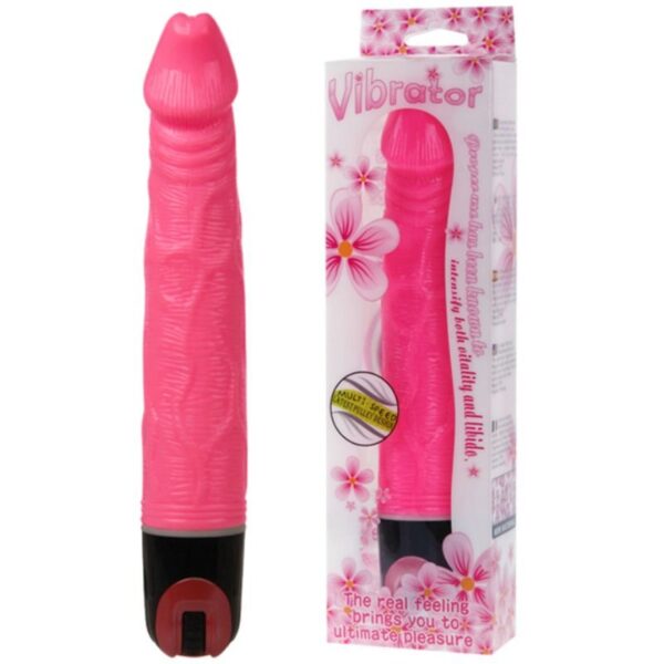 Baile Multispeed — Realistic Vibrator, 21.5 cm, Pink — Realistic Vibrators — view 4