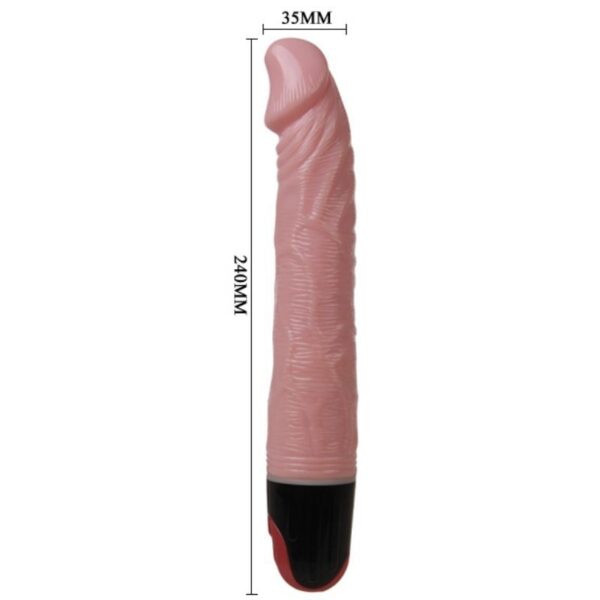 Baile Multispeed — Realistic Vibrator, 21.5 cm, Pink — Realistic Vibrators — view 3