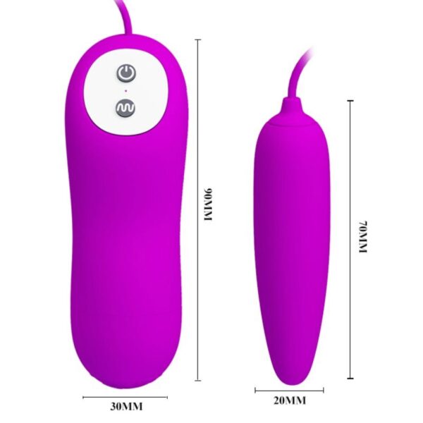 Pretty Love Harriet — Vibrating Egg, Silicone — Clitoral Stimulators — view 6