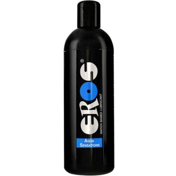 Eros Aqua Sensations — Water-Based Lubricant, 1000 ml, Cooling — Lubes