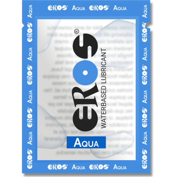 Eros Aqua — Water-Based Lubricant, 4 ml — Lubes