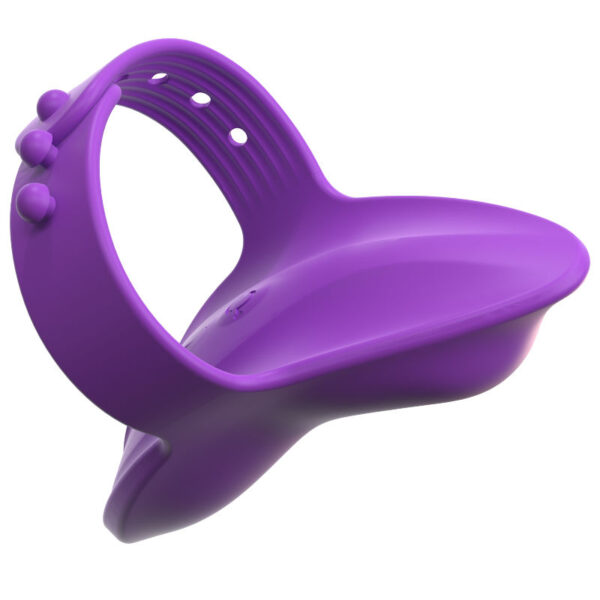 Fantasy for Her Thimble — Finger Vibrator, Rechargeable, Purple — Clitoral Stimulators — view 2