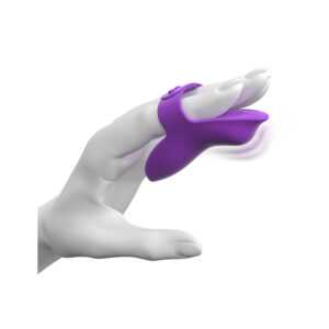 Fantasy for Her Thimble — Finger Vibrator, Rechargeable, Purple — Clitoral Stimulators — view 3