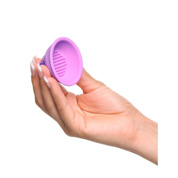 Fantasy for Her Suck-Hers — Nipple Vibrator, Waterproof, Purple — Nipple Toys — view 7