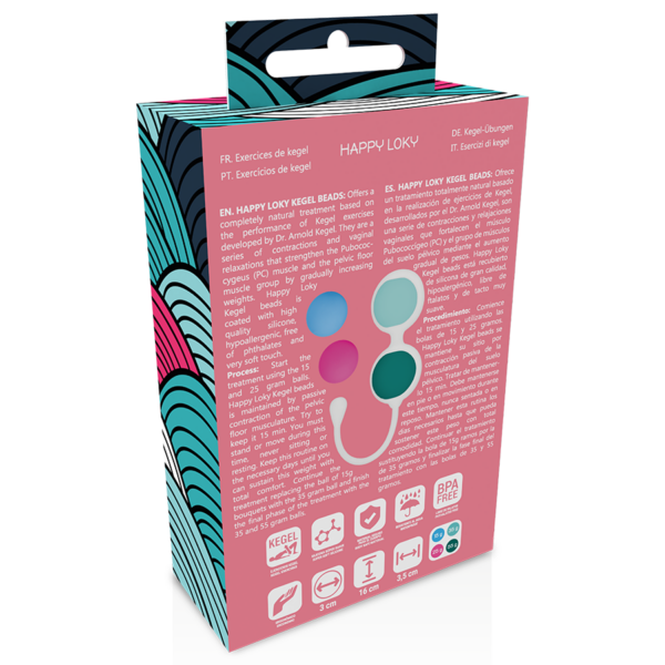 Happy Loky — Kegel Balls, Silicone — Ben Wa Balls — view 3