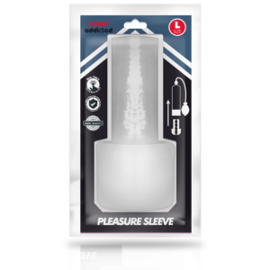 Pump Addicted Pleasure Sleeve — Penis Pump Sleeve, Size L — Penis Pumps — view 3