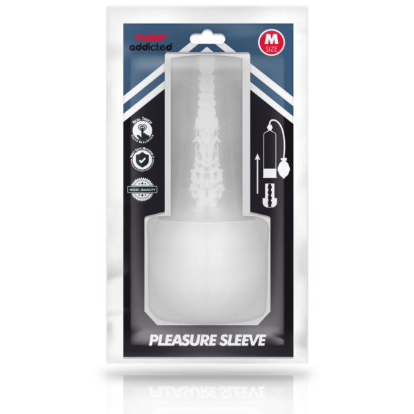 Pump Addicted Pleasure Sleeve — Penis Pump Sleeve, Size M — Penis Pumps — view 3