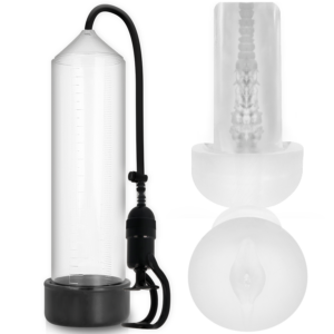 Pump Addicted Rx5 — Penis Pump, Pleasure Sleeve, Transparent — Penis Pumps