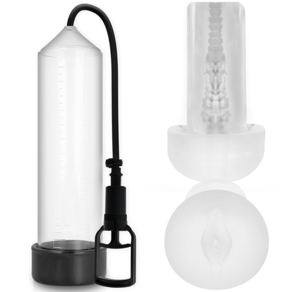 Pump Addicted Rx7 — Penis Pump, Pleasure Sleeve, Transparent — Penis Pumps