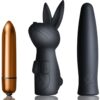 Rocks-Off Dark Desire Silhouette — Sex Toy Kit, Silicone — Bullet Vibrators