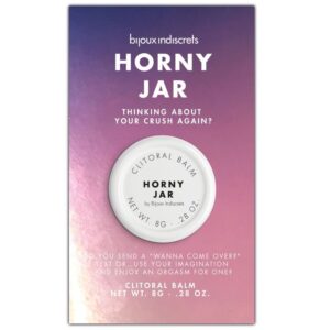 Bijoux Indiscrets Clitherapy Horny Jar — Clitoral Balm, 8 g — Arousal Gels for Women — view 2