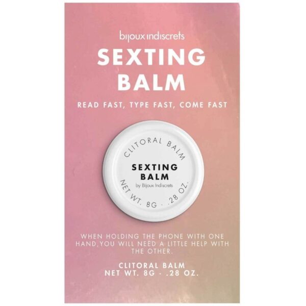 Bijoux Indiscrets Clitherapy Sexting — Clitoral Balm, 8 g — Arousal Gels for Women — view 2