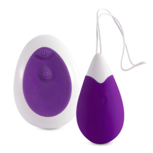 Intense Jan — Vibrating Egg, Silicone, Lilac — Remote Control Vibrators — view 4
