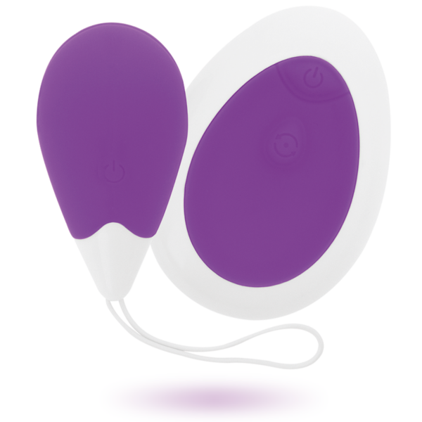 Intense Jan — Vibrating Egg, Silicone, Lilac — Remote Control Vibrators — view 3