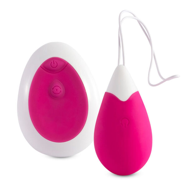 Intense Jan — Vibrating Egg, Silicone, Pink — Remote Control Vibrators — view 6