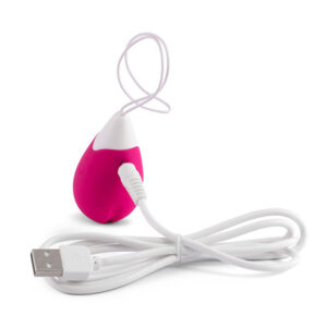 Intense Jan — Vibrating Egg, Silicone, Pink — Remote Control Vibrators — view 4