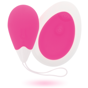 Intense Jan — Vibrating Egg, Silicone, Pink — Remote Control Vibrators — view 3