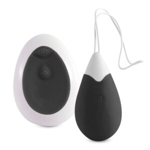 Intense Jan — Vibrating Egg, Silicone, Black — Remote Control Vibrators — view 2