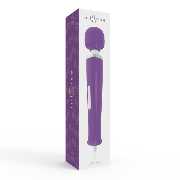 Intense Keanu — Wand Massager, Silicone, Lilac — Handheld Massagers — view 3