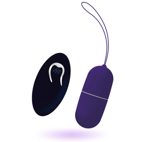 Intense Flippy I — Vibrating Egg, Silicone, Purple — Clitoral Stimulators — view 4