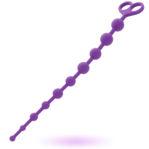 Intense Jaiden — Anal Beads, Silicone, Lilac — view 3