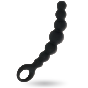 Intense Max — Anal Beads, Silicone, Black — view 3