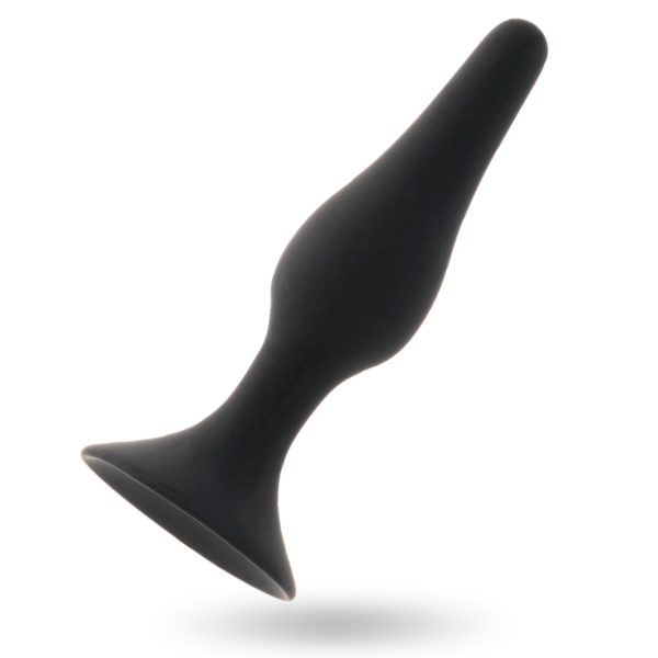 Intense Anal Level 3 — Butt Plug, Silicone, 12.5 cm, Black — view 3