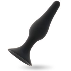 Intense Anal Level 4 — Butt Plug, Silicone, 15.5 cm, Black — view 3