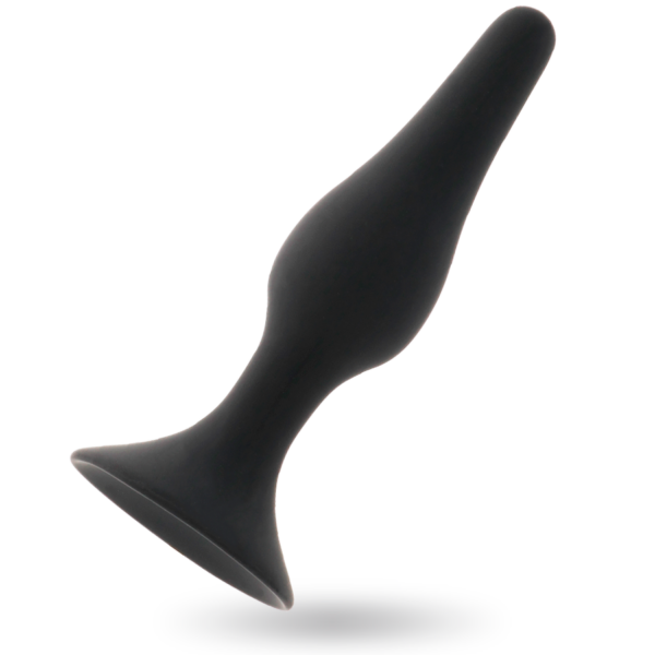Intense Anal Level 4 — Butt Plug, Silicone, 15.5 cm, Black — view 3