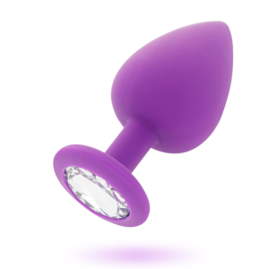 Intense Shelki — Butt Plug, Silicone, 7.2 cm, Lilac — Anal